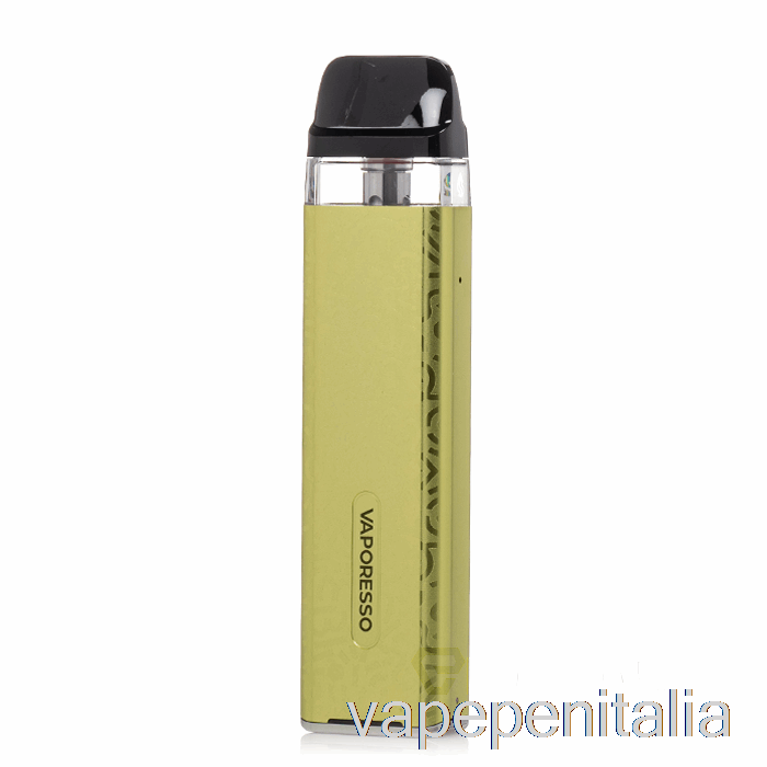 Scatola Vape Mod Vaporesso Xros 3 Mini Pod System Giallo Limone